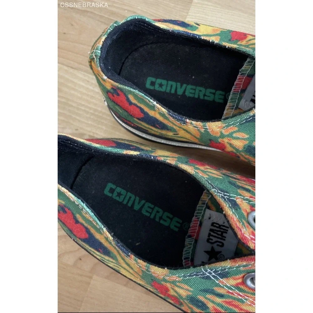 CONVERSE Multi Color Men's Canvas Designer sneakers SB 08‎ 01 S48 - Size 10 - Picture 6 of 8
